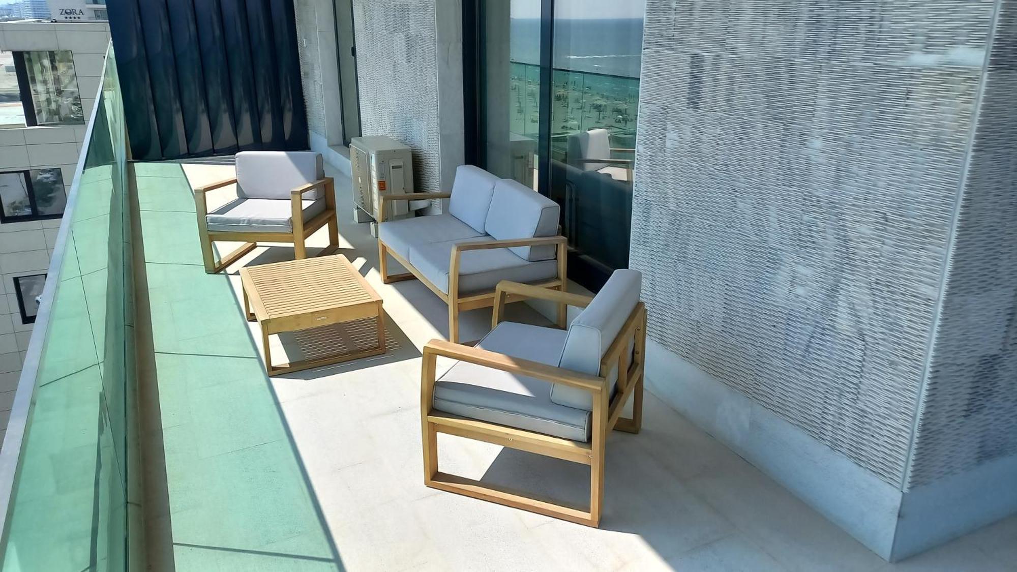 Luxury Promenada Apartment - Frontal Beachfront Mamaia Nord Năvodari 외부 사진